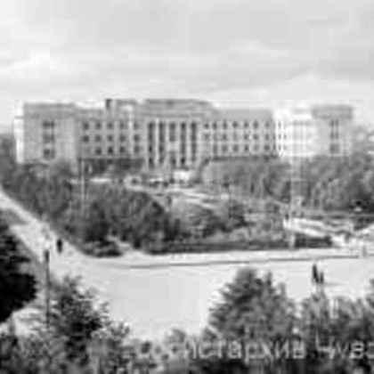 Дом Советов: фото 1950-х годов