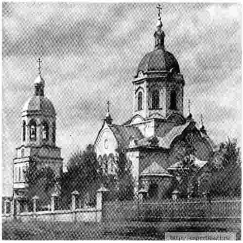 Церковь архангела Михаила, с.Ишаки, фото 1920-х годов